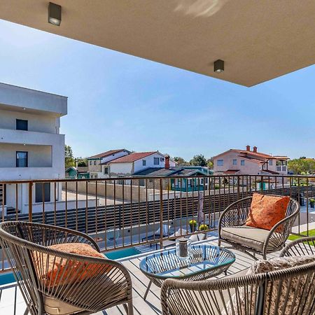 Appartamento Ap Caci Mit Pool - Istriensonne 0712-0737 Medolino Esterno foto