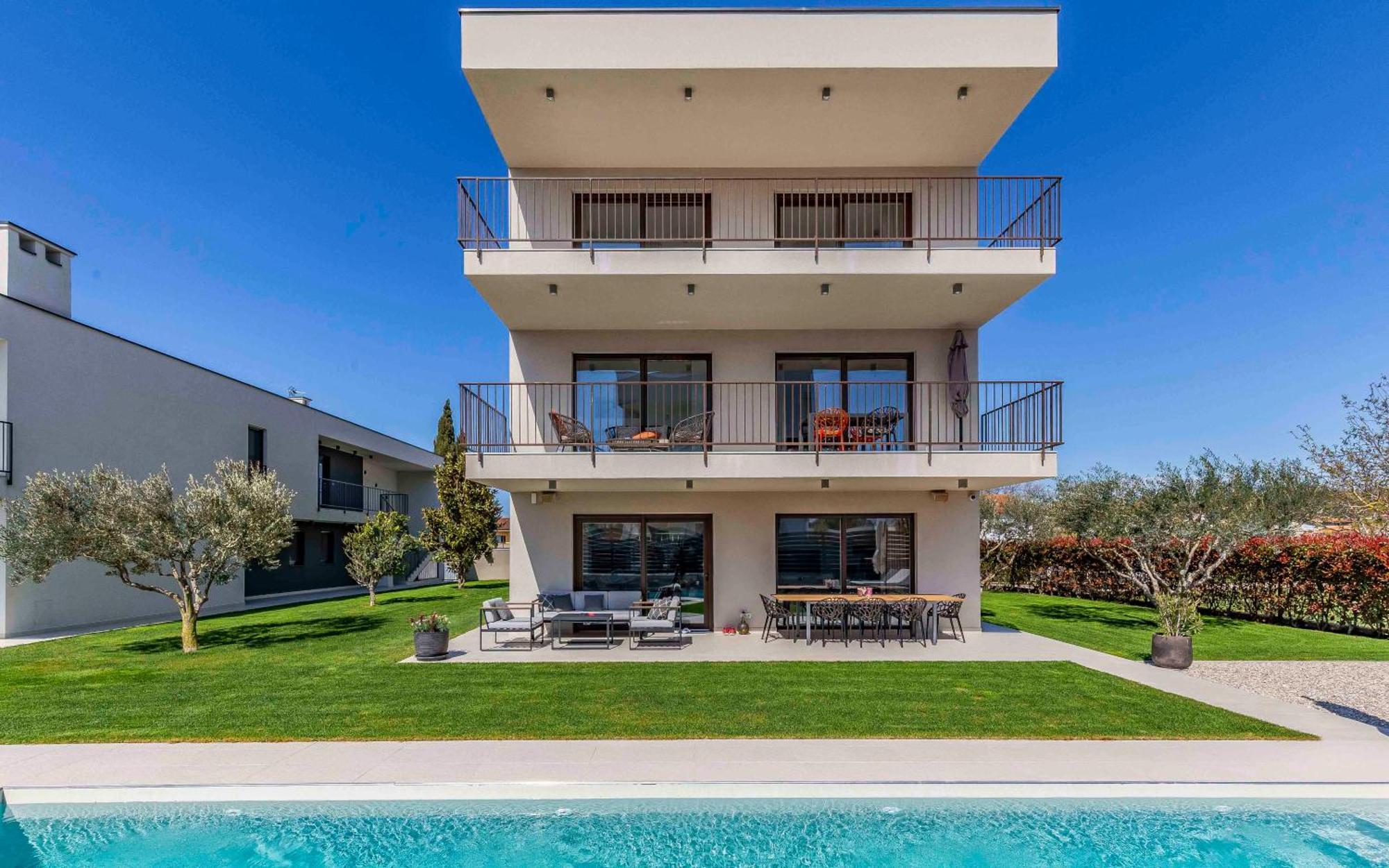 Appartamento Ap Caci Mit Pool - Istriensonne 0712-0737 Medolino Esterno foto