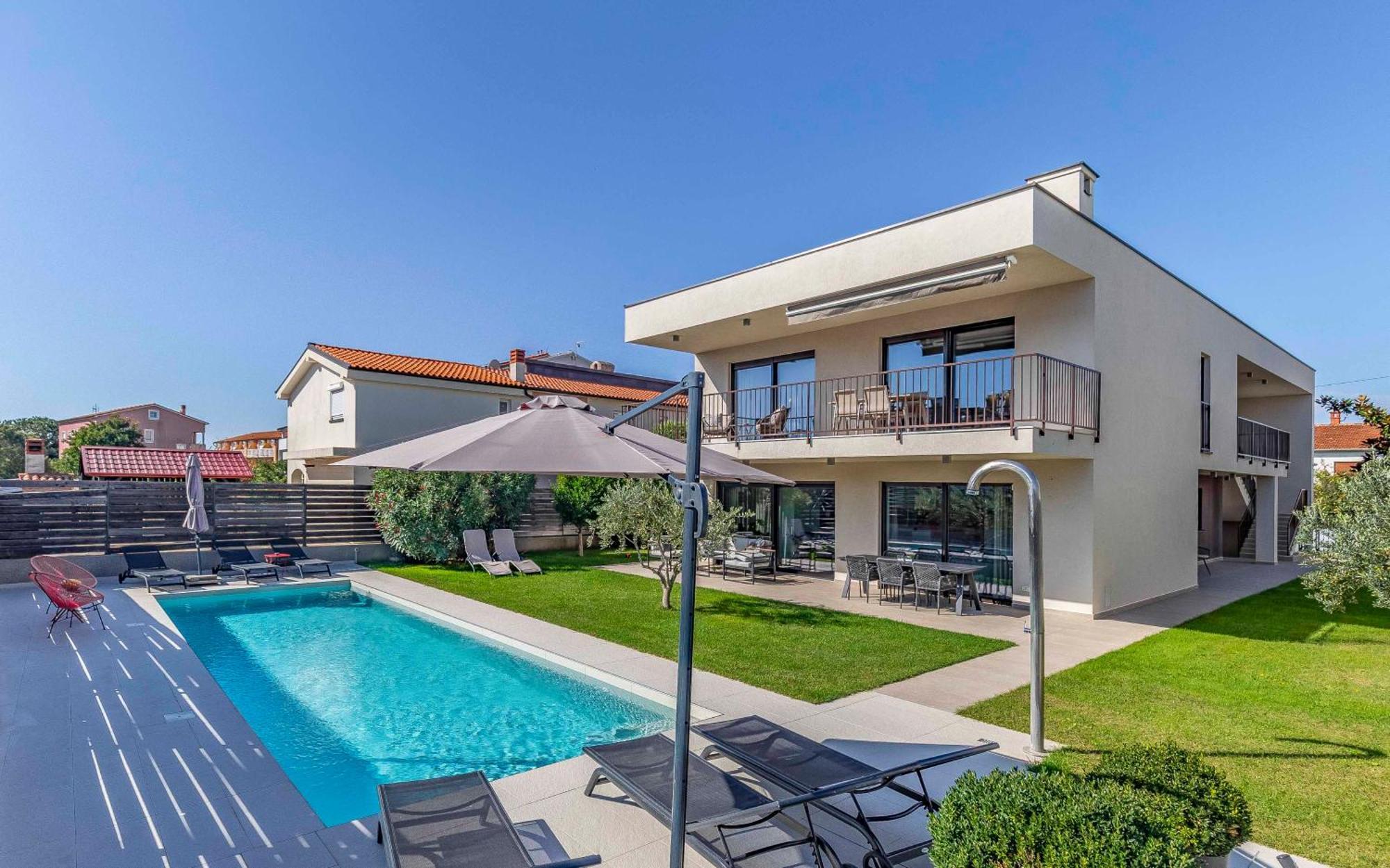 Appartamento Ap Caci Mit Pool - Istriensonne 0712-0737 Medolino Esterno foto